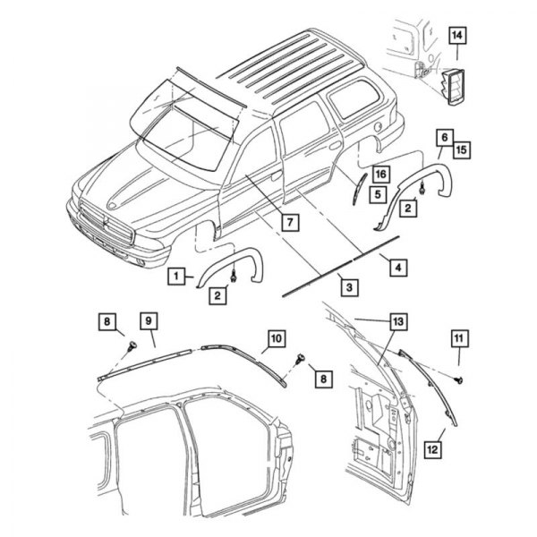 Mopar® - Fender Flare