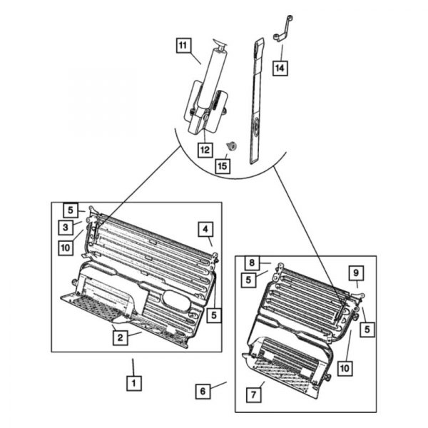 Mopar® - Load Floor Base