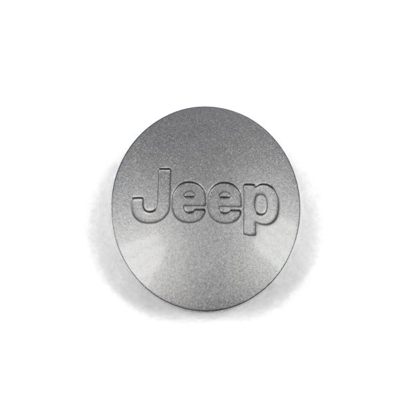 Mopar® - Silver Wheel Center Cap With Jeep Logo
