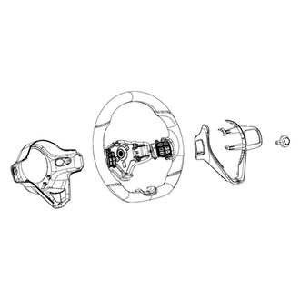 Mopar® - Steering Wheel Bezel