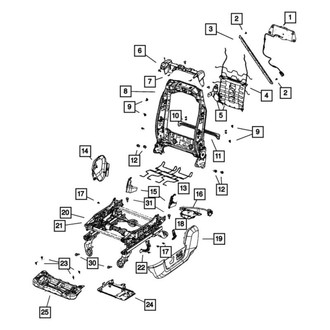 Mopar® - Outboard Shield