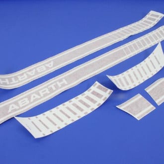 Mopar® - "Abarth" Fiat Rosso Front Fender Decal