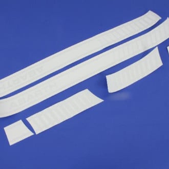 Mopar® - "Abarth" White Front Fender Decal