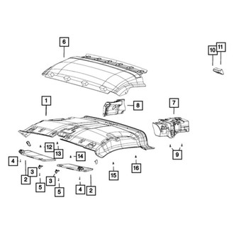 Ram OE - Roof Insulator