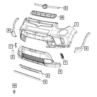Mopar® - Wheel Flare Molding
