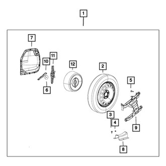 Mopar® - Rear Interior Quarter Panel Trim Panel Insert