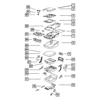 Ram OE - Front Folding Seat Latch Release Handle