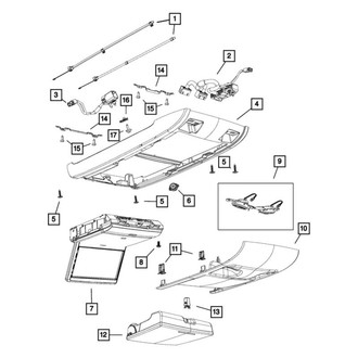 Mopar® - Console Trim Panel