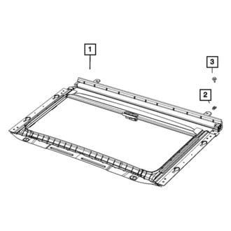 Mopar® - Back Glass Sunshade