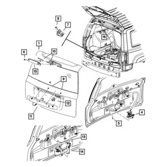 Mopar® - Liftgate Trim