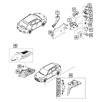 Dodge OE - Rear Tie Down Hook