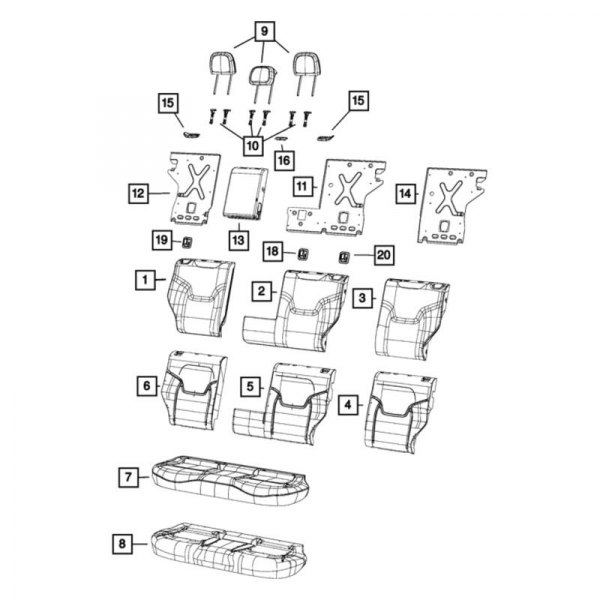 Mopar® - Headrest