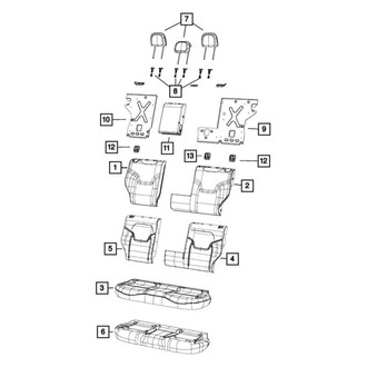 Jeep OE - Front Headrest Guide
