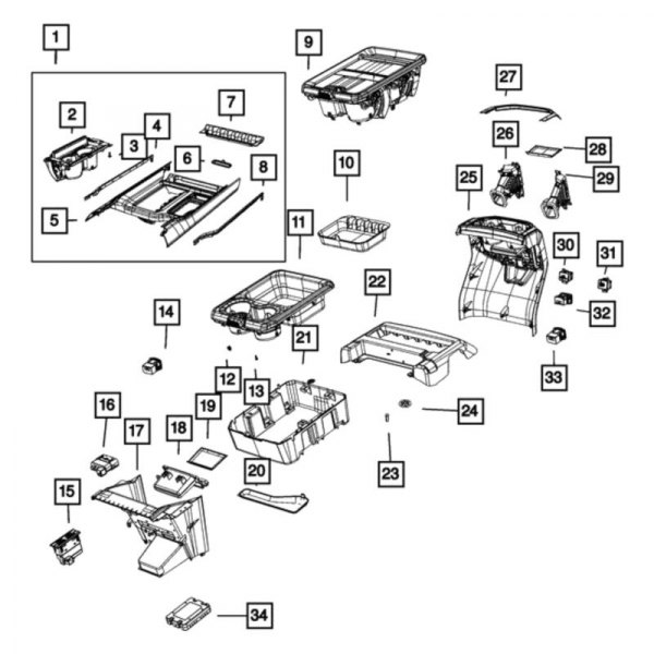 Mopar® - Air Conditioning & Heater Outlet