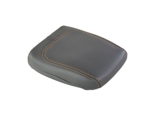 Mopar® - Rear Headrest, Black Alloy with Perforated Leather