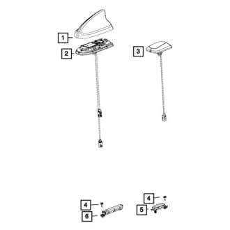 Mopar® - Radio Antenna Base