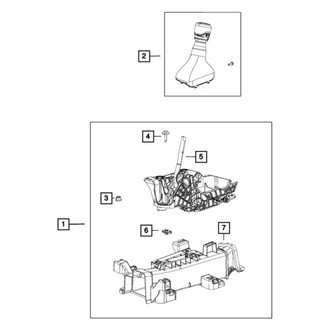 Mopar® - Transfer Case Shifter Assembly