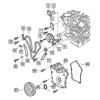 Mopar® - Alternator Bolt