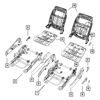 Mopar® - Seat Bolt