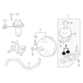 Mopar® - Brake Master Cylinder Grommets
