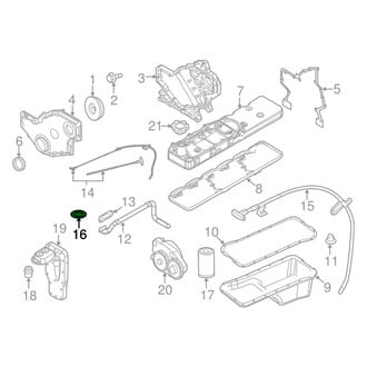 Ram OE - Engine Oil Dipstick Tube O-Ring
