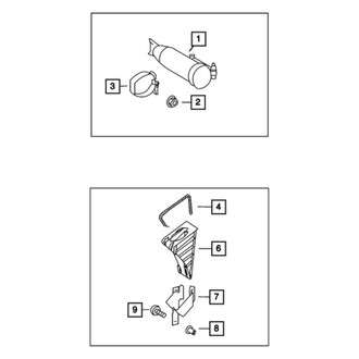 Dodge OE - Spare Tire Bracket