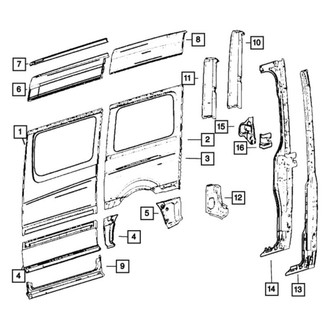 Mopar® - Quarter Panel Bracket