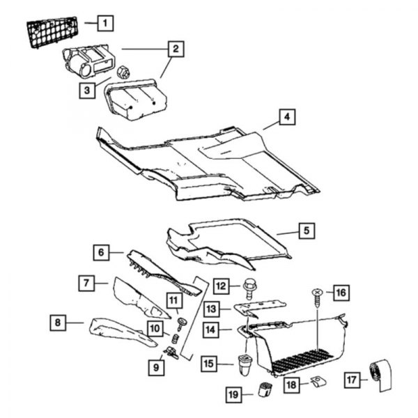 Mopar® - Foot Rests