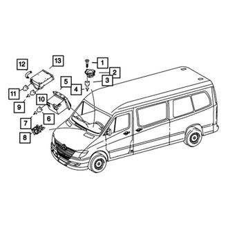 Dodge OE - CD Player Bracket