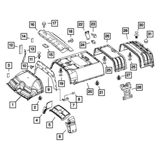 Mopar® - Roof Insulator