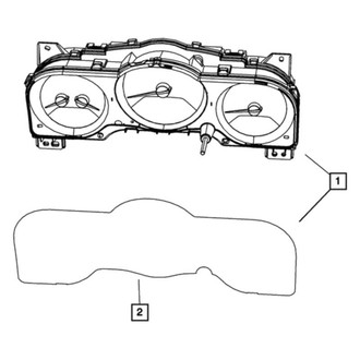 Dodge OE - Instrument Panel Lens