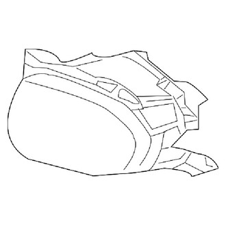 Dodge OE - Front Right Fog Light