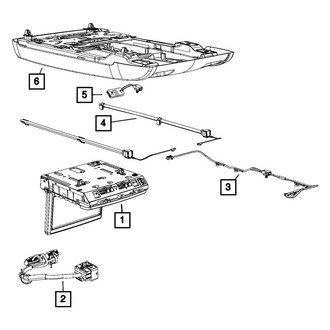 Mopar® - Console Wiring Harness