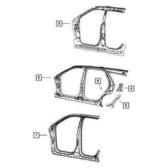 Mopar® - C-Pillar Reinforcement