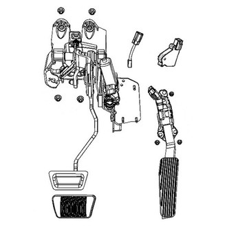 Mopar® - Brake Pedal Position Sensor