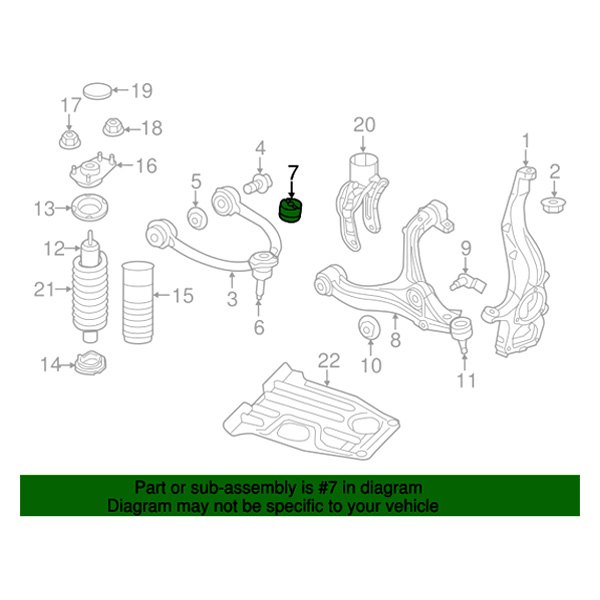 Jeep OE 68029521AE Front Jounce Bumper