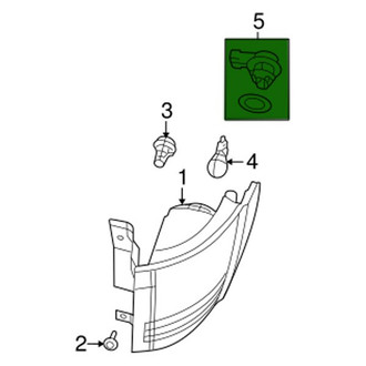 Dodge OE - Rear Back Up Light Socket
