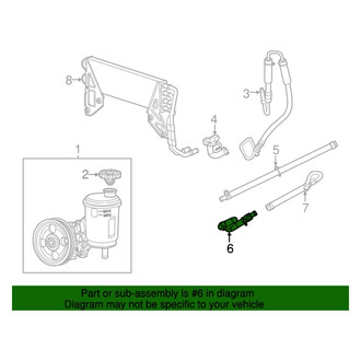 Ram OE - Power Steering Return Hose