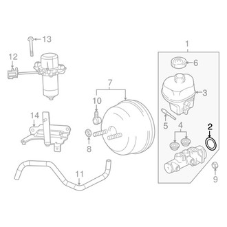 Dodge OE - Brake Master Cylinder Gasket