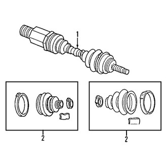 Mopar® - Axle Intermediate Shaft