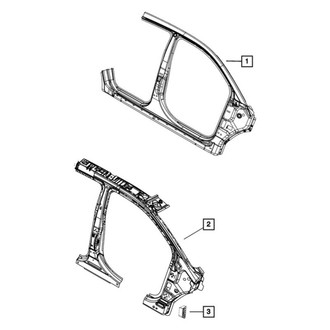 Mopar® - Body Side Aperture Front Panel Package