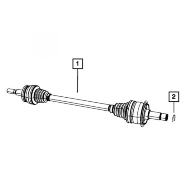 Mopar® - CV Axle Shaft C-Clip