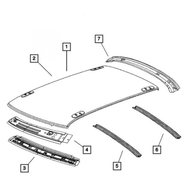 Mopar® - Roof Panel