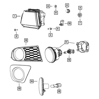 Mopar® - Side Marker Light Socket