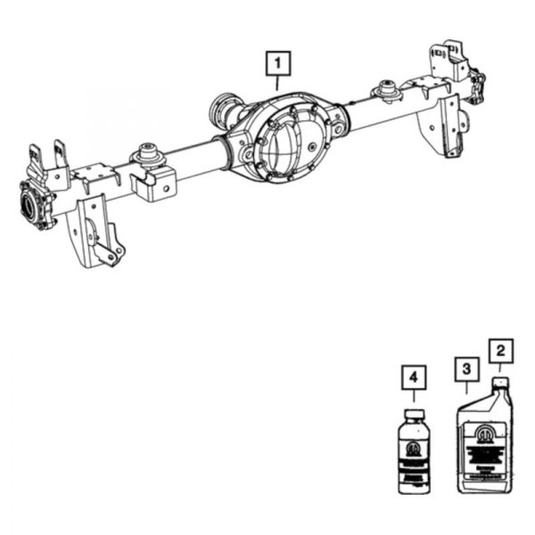 Mopar® - Service Rear Axle