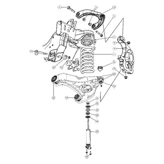 Mopar® - Front Driver or Passenger Side Strut