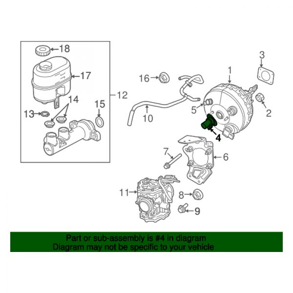 Mopar® - Brake Fluid Pressure Sensor