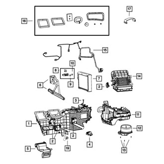 Mopar® - HVAC Heater Case