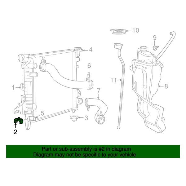 Mopar® - Radiator Insulator