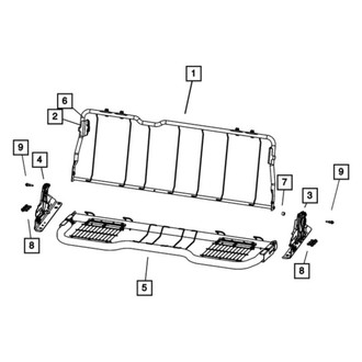 Dodge OE - Seat Back Frame Bolt